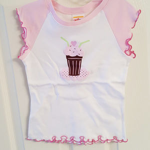 Girls Tee SHIRT NWT Soda Shop Sweet Potatoes